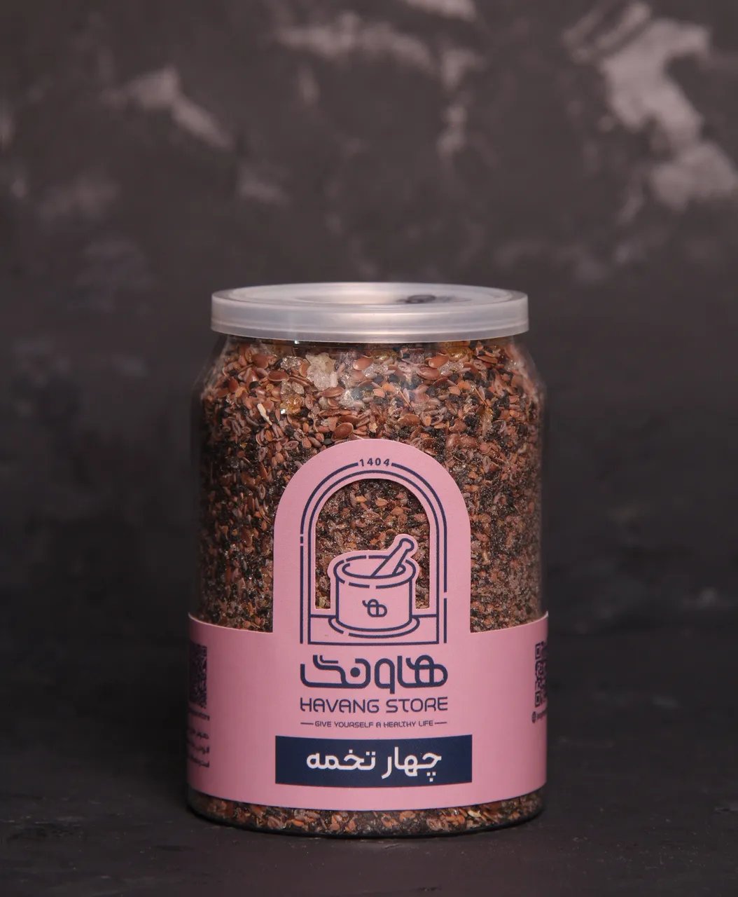 تصویر چهار تخمه 210 گرم هاونگ